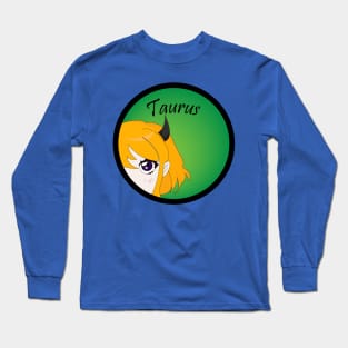 Taurus Zodiac Astrology Long Sleeve T-Shirt